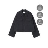 【マルチ機能】カットコーデュロイZIPショート丈シャツ | AMERICAN HOLIC | 詳細画像11