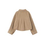 【マルチ機能】カットコーデュロイZIPショート丈シャツ | AMERICAN HOLIC | 詳細画像2
