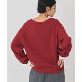 【バイパチ・シアバター配合】バイカラークルーネックニット | AMERICAN HOLIC | 詳細画像26
