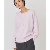 【バイパチ・シアバター配合】クルーネックコクーンニット | AMERICAN HOLIC | 詳細画像2