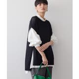 SET イージーケアギャザーシャツ+ニットベスト | AMERICAN HOLIC | 詳細画像23