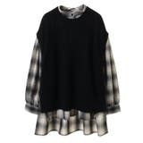 SET イージーケアギャザーシャツ+ニットベスト | AMERICAN HOLIC | 詳細画像55