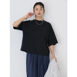 モックネック5分袖カットプルオーバー | AMERICAN HOLIC | 詳細画像10