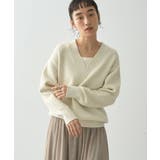 ラメ入りVネック片畦ニットプルオーバー | AMERICAN HOLIC | 詳細画像37