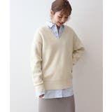 ラメ入りVネック片畦ニットプルオーバー | AMERICAN HOLIC | 詳細画像17