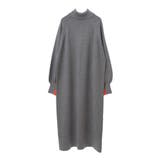 バイパチバイカラーモックネックニットワンピース | AMERICAN HOLIC | 詳細画像26 