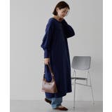 バイパチボックスニットワンピース<静電気軽減> | AMERICAN HOLIC | 詳細画像3