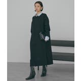 バイパチボックスニットワンピース<静電気軽減> | AMERICAN HOLIC | 詳細画像8