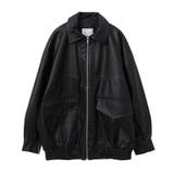 フェイクレザーブルゾン | AMERICAN HOLIC | 詳細画像9