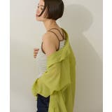 カップ付きバッククロスボーダーキャミソール | AMERICAN HOLIC | 詳細画像2