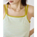 ブルー | カップ付きバッククロスボーダーキャミソール | AMERICAN HOLIC