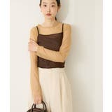 【2点セット】チュールキャミレイヤードトップス | AMERICAN HOLIC | 詳細画像3 