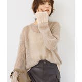 モヘアライク配色ニットプルオーバー | AMERICAN HOLIC | 詳細画像8 