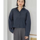 クロップド丈バックタックチェックシャツ | AMERICAN HOLIC | 詳細画像1 