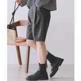 フェイクレザーハーフパンツ | AMERICAN HOLIC | 詳細画像2