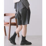 フェイクレザーハーフパンツ | AMERICAN HOLIC | 詳細画像3