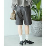 フェイクレザーハーフパンツ | AMERICAN HOLIC | 詳細画像9