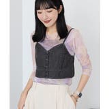 ニュアンス柄プリントシアープルオーバー | AMERICAN HOLIC | 詳細画像4 