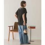 裾フリンジニットショートベスト | AMERICAN HOLIC | 詳細画像12