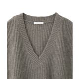 裾フリンジニットショートベスト | AMERICAN HOLIC | 詳細画像15