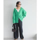 カールシャギーカーディガン | AMERICAN HOLIC | 詳細画像7