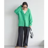 カールシャギーカーディガン | AMERICAN HOLIC | 詳細画像8