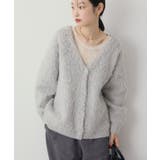 グレー | カールシャギーカーディガン | AMERICAN HOLIC