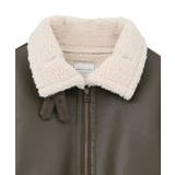 ボアフェイクレザーブルゾン | AMERICAN HOLIC | 詳細画像23