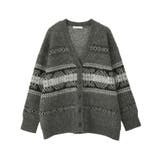 アソート柄シャギーニットカーディガン | AMERICAN HOLIC | 詳細画像19