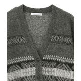 アソート柄シャギーニットカーディガン | AMERICAN HOLIC | 詳細画像21