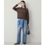 レース編みニットプルオーバー | AMERICAN HOLIC | 詳細画像9 