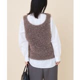 テープヤーンニットベスト | AMERICAN HOLIC | 詳細画像11 