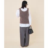 テープヤーンニットベスト | AMERICAN HOLIC | 詳細画像14 