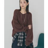 ミニシャギーラメニットプルオーバー | AMERICAN HOLIC | 詳細画像30 