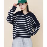 セーラーカラーニットプルオーバー | AMERICAN HOLIC | 詳細画像2 