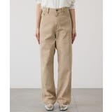 ルーズストレートカラーデニムパンツ | AMERICAN HOLIC | 詳細画像1 