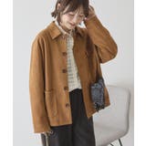 キャメル | スエードライクジャケット | AMERICAN HOLIC