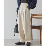 【イージーケア】サテンカーブパンツ | AMERICAN HOLIC | 詳細画像1 