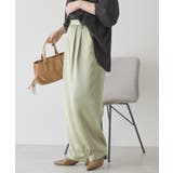 【イージーケア】サテンカーブパンツ | AMERICAN HOLIC | 詳細画像9 