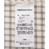 ミニチェックショート丈シャツ | AMERICAN HOLIC | 詳細画像26 