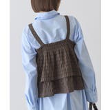 シアーチェックビスチェ | AMERICAN HOLIC | 詳細画像4