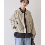 襟付きショート丈ブルゾン | AMERICAN HOLIC | 詳細画像15