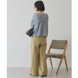 【前後2WAY】レース透かし編みニットカーディガン | AMERICAN HOLIC | 詳細画像13 