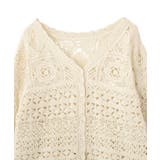 【前後2WAY】レース透かし編みニットカーディガン | AMERICAN HOLIC | 詳細画像23 