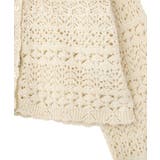 【前後2WAY】レース透かし編みニットカーディガン | AMERICAN HOLIC | 詳細画像25 