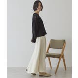 【前後2WAY】レース透かし編みニットカーディガン | AMERICAN HOLIC | 詳細画像19 