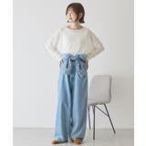 デニムジャンプスーツ | AMERICAN HOLIC | 詳細画像3 