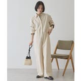 オフホワイト | デニムジャンプスーツ | AMERICAN HOLIC