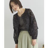 ブラック | 【前後2WAY】シアーレースブラウス | AMERICAN HOLIC