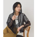 幾何学レースフードシャツ | AMERICAN HOLIC | 詳細画像22 